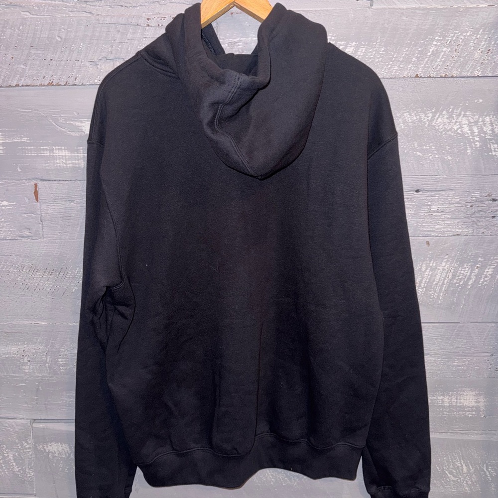 New Adidas Men's Black Hoodie with Colorful Logo - Picture 2 of 3